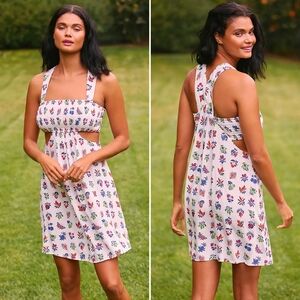 Anthropologie, The Piper Bandeau Cutout Mini Dress NWT